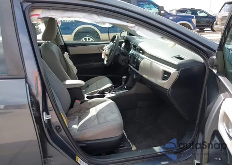 2016 Toyota Corolla Le from USA, damaged, VIN 5YFBURHE1GP520743